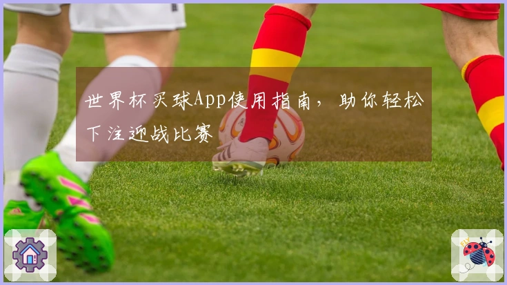 世界杯买球App使用指南，助你轻松下注迎战比赛