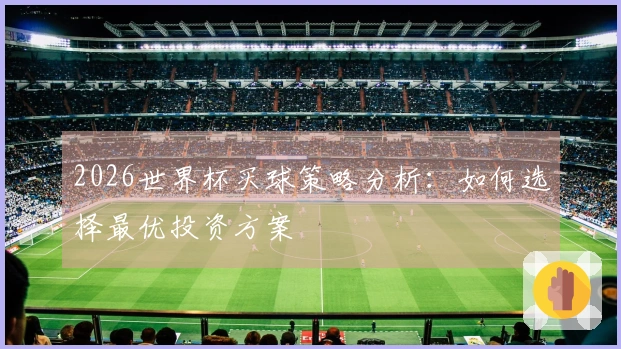 2026世界杯买球策略分析：如何选择最优投资方案